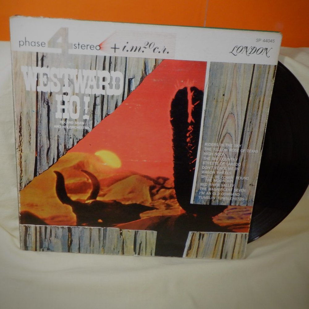 ~~~ ROLAND SHAW & His Orchestra ~~~ Westward Ho!